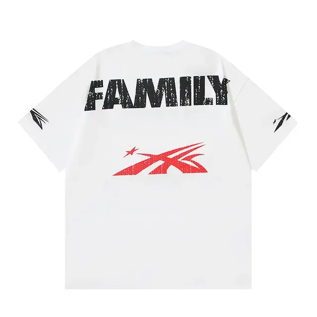 تيشيرت أوفرسايز Hellstar Sports Family بطباعة جرافيك 5