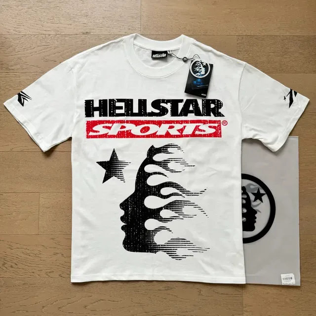 تيشيرت أوفرسايز Hellstar Sports Family بطباعة جرافيك 8