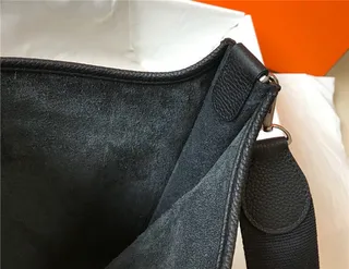 Hermès Evelyne Perforated H Logo Orange Underarm Bag 19