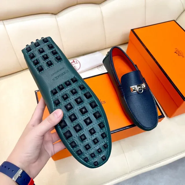هيرميس أوران Navy Orange جلد منسوج هيربكل هاردوير لوفر 4