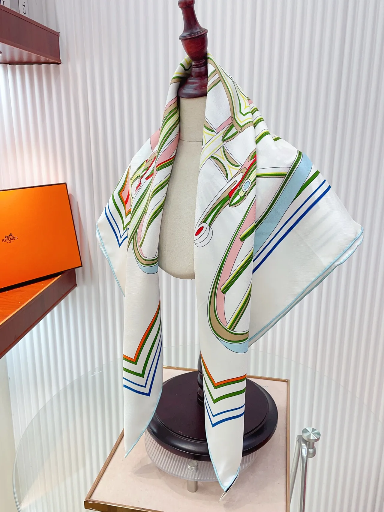Hermès Phaeton’s Wheel 90cm Silk Scarf 2