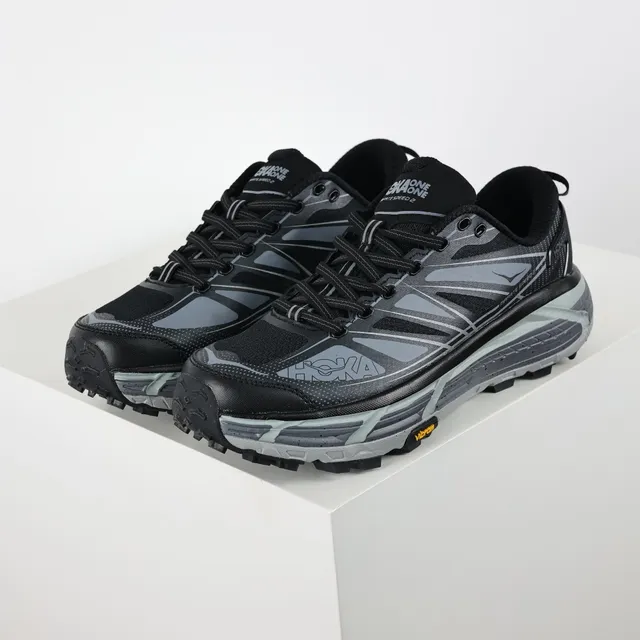 Hoka Mafate Speed 2 Noir Gris Chaussures de course trail 2
