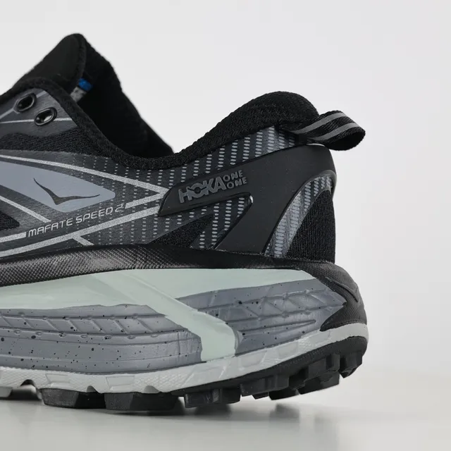 Hoka Mafate Speed 2 Noir Gris Chaussures de course trail 4