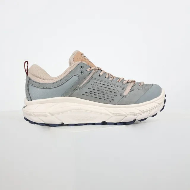 Hoka Chaussures lifestyle trail en daim perforé et maille 7