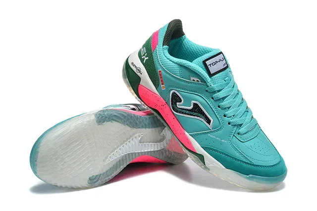 Joma Blue Pink Low-Top Synthetic Upper Sneakers 4
