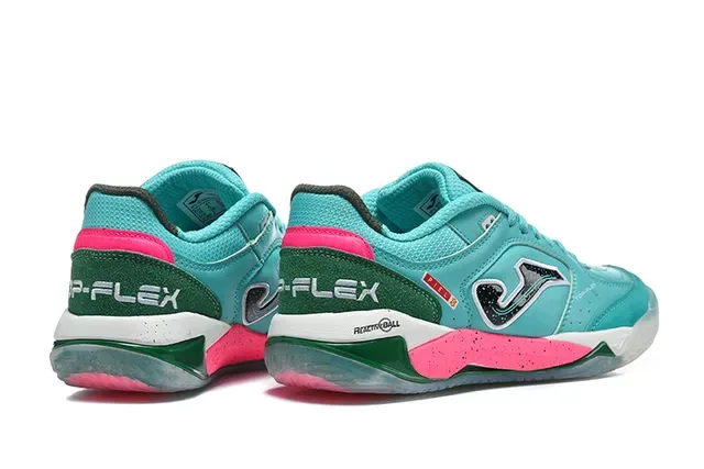 Joma Blue Pink Low-Top Synthetic Upper Sneakers 5