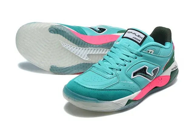Joma Blue Pink Low-Top Synthetic Upper Sneakers 6