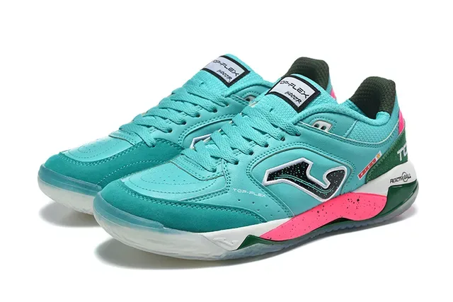 Joma Blue Pink Low-Top Synthetic Upper Sneakers 7