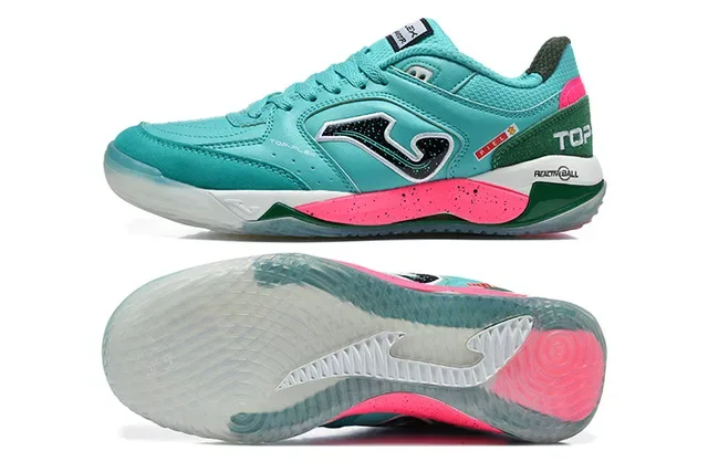 Joma Blue Pink Low-Top Synthetic Upper Sneakers 8