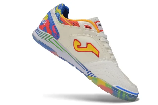 Joma Multicolor White Low-Top Graphic Upper Sneakers 2