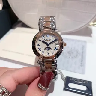 Longines DolceVita Two-Tone Moonphase Mechanical Watch