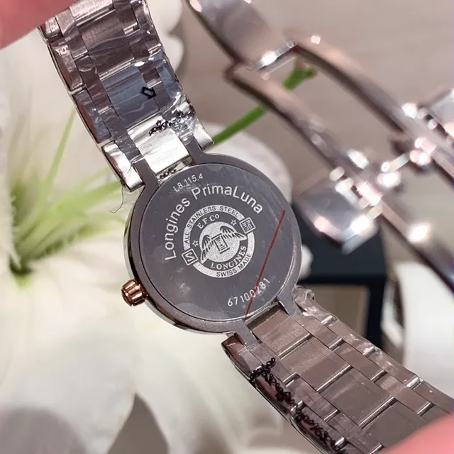 Longines DolceVita Two-Tone Moonphase Mechanical Watch 3