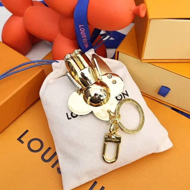 Louis Vuitton Blue Gold Enamel Flower Motif Crystal Pavé Center Handbag 9