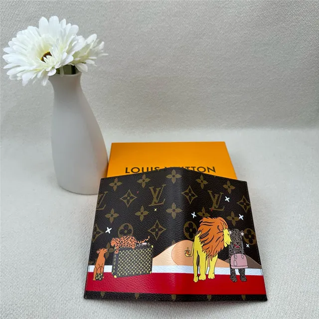 Louis Vuitton Brown Multicolor Monogram Canvas Colorful Pop-Art Prints Long Wallet 12