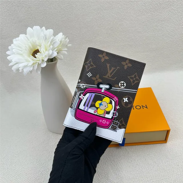 Louis Vuitton Brown Multicolor Monogram Canvas Colorful Pop-Art Prints Long Wallet 24