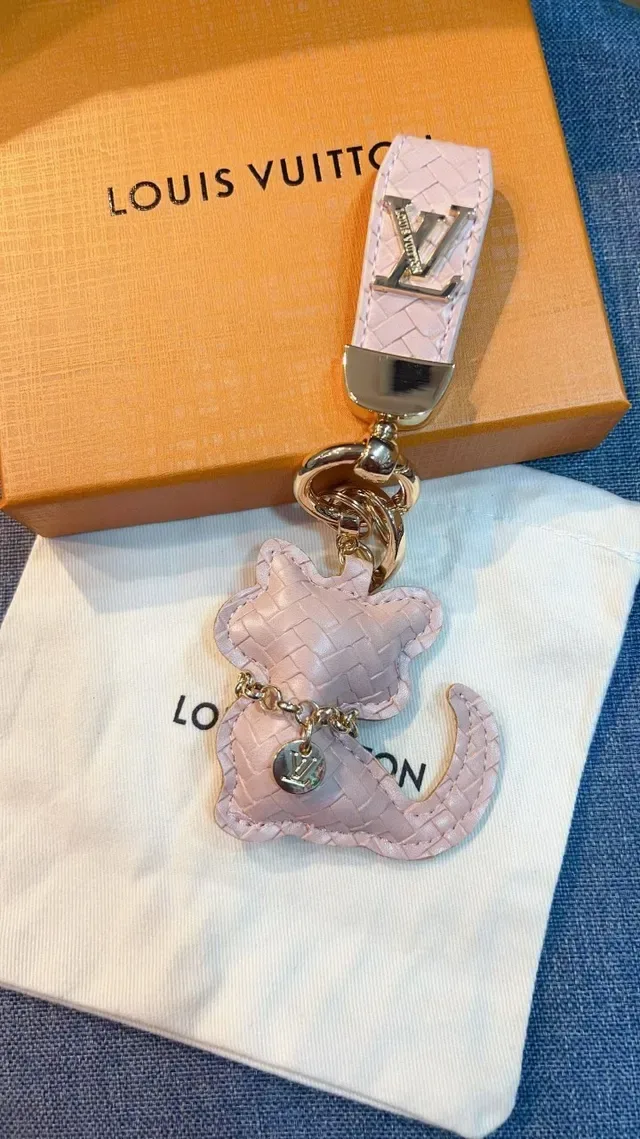 Louis Vuitton Chat Multicolor Woven Leather Cat-Shaped Charm Crossbody Bag 7