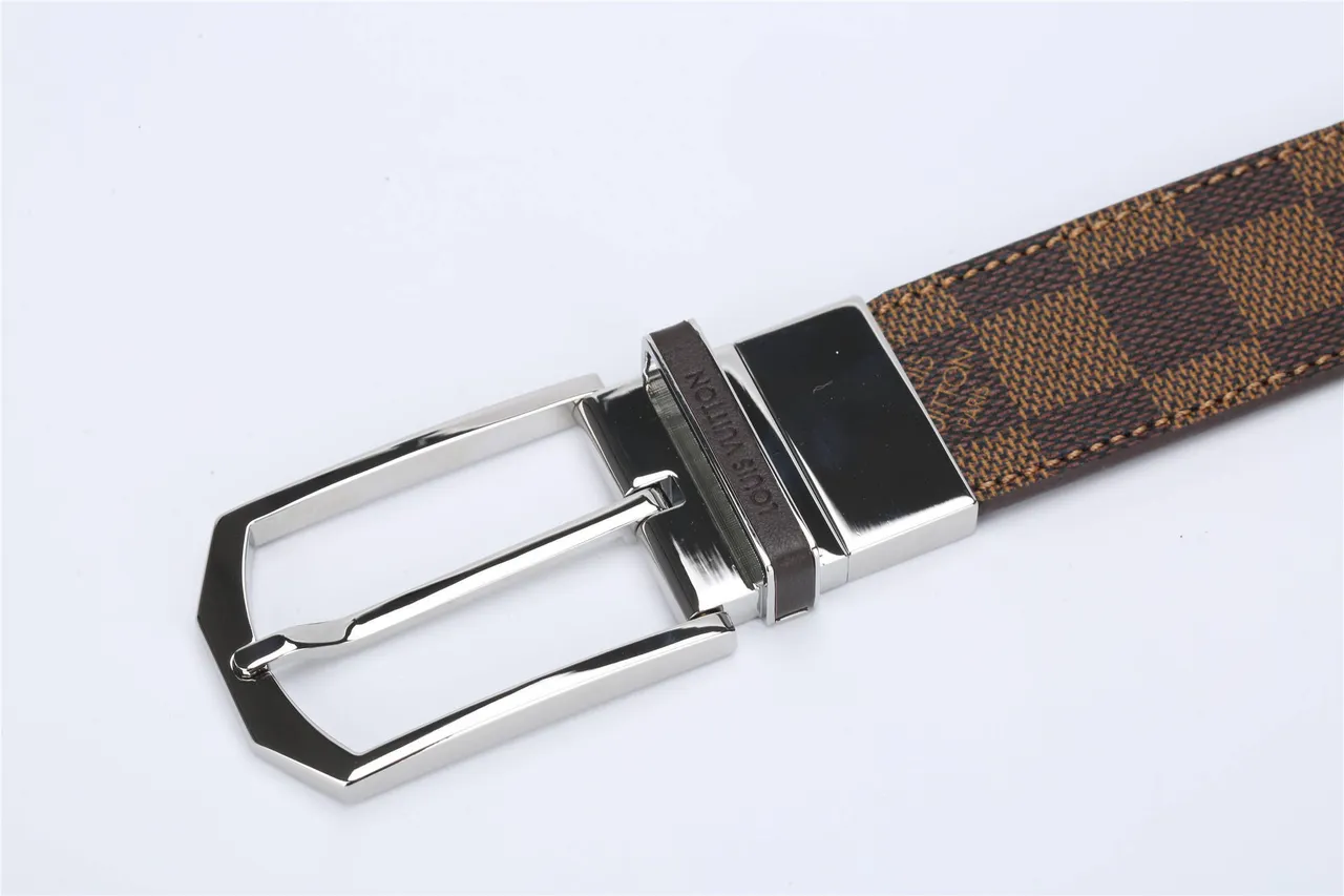 Louis Vuitton Damier Ebène Reversible Leather Belt 3