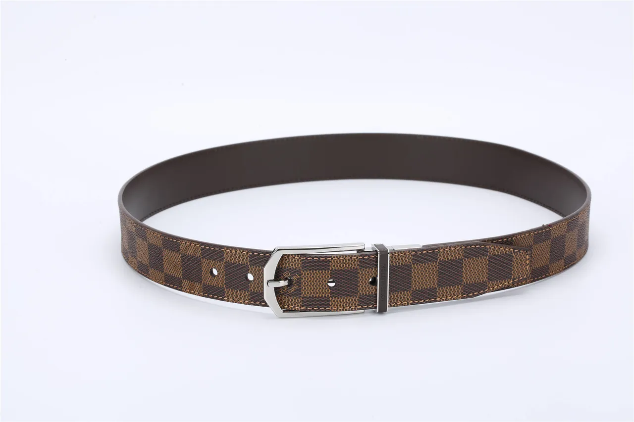Louis Vuitton Damier Ebène Reversible Leather Belt 6