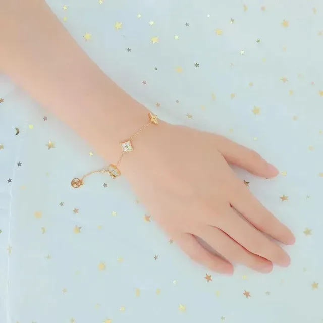 Louis Vuitton Floral Monogram Charm Bracelet 4