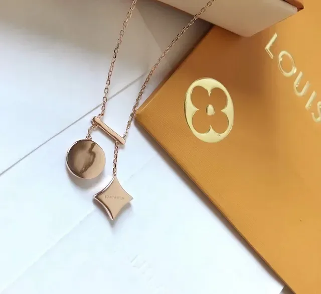 Louis Vuitton Flower & Quatrefoil Pavé Crystal Necklace 9