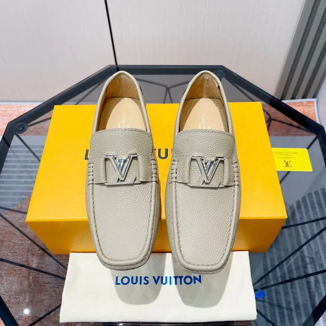 Louis Vuitton LV লুফার বেইজ পেবল্ড লেদার লুফার 3