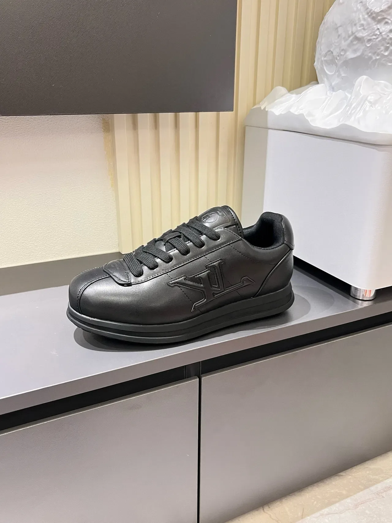 Louis Vuitton LV Trainer Black Lifestyle Sneakers 5