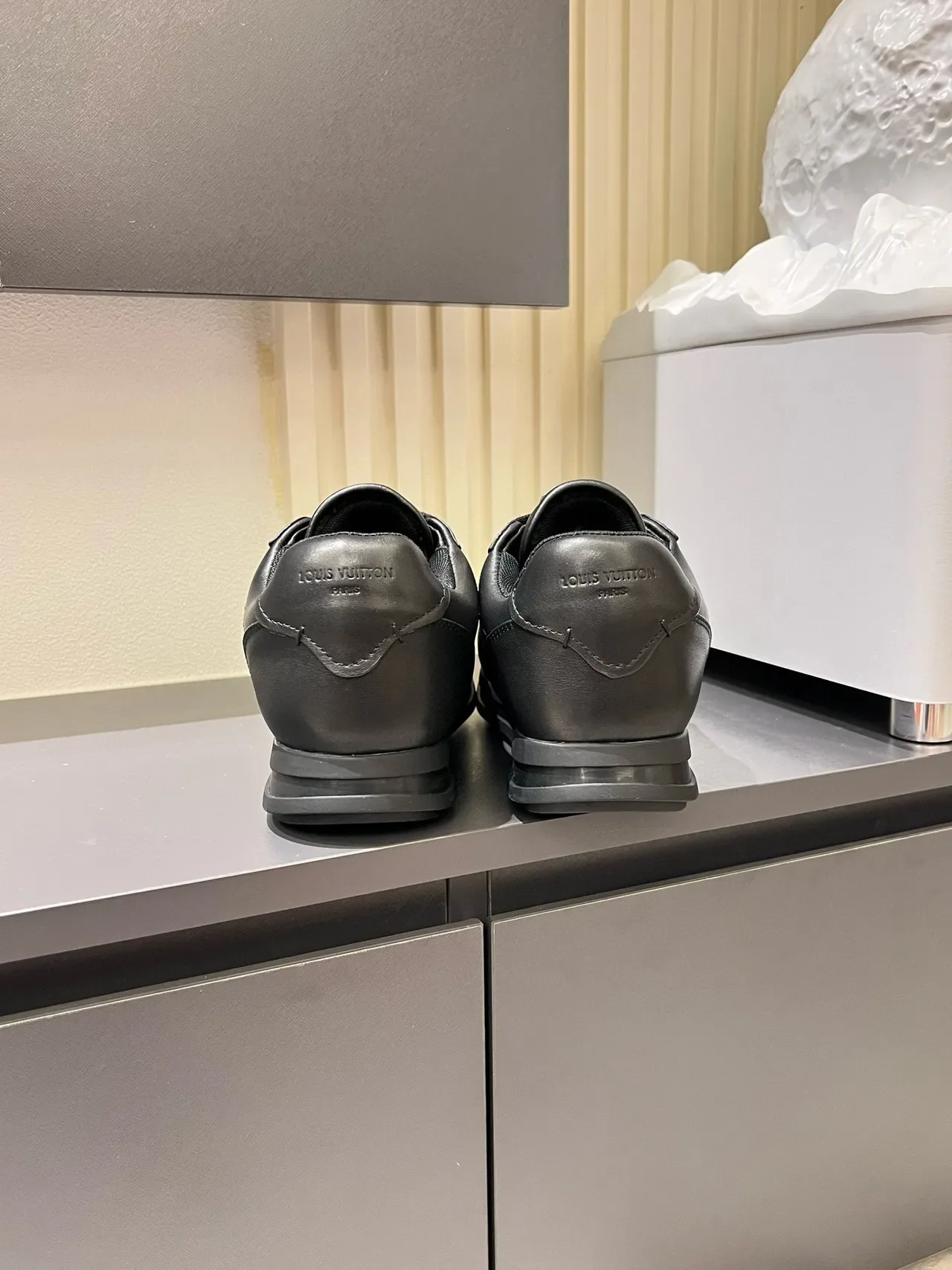 Louis Vuitton LV Trainer Black Lifestyle Sneakers 9