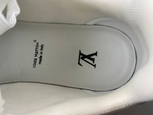 Louis Vuitton LV Trainer Blue White Denim Upper Monogram Print Lifestyle Sneakers 7
