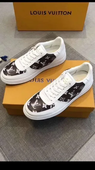 Louis Vuitton LV Trainer White Brown Low-Top Monogram Canvas Side Panels Lifestyle Sneakers 8