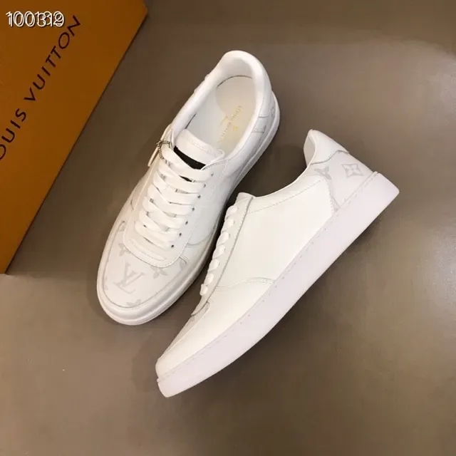 Louis Vuitton LV Trainer White Monogram Lifestyle Sneakers 2