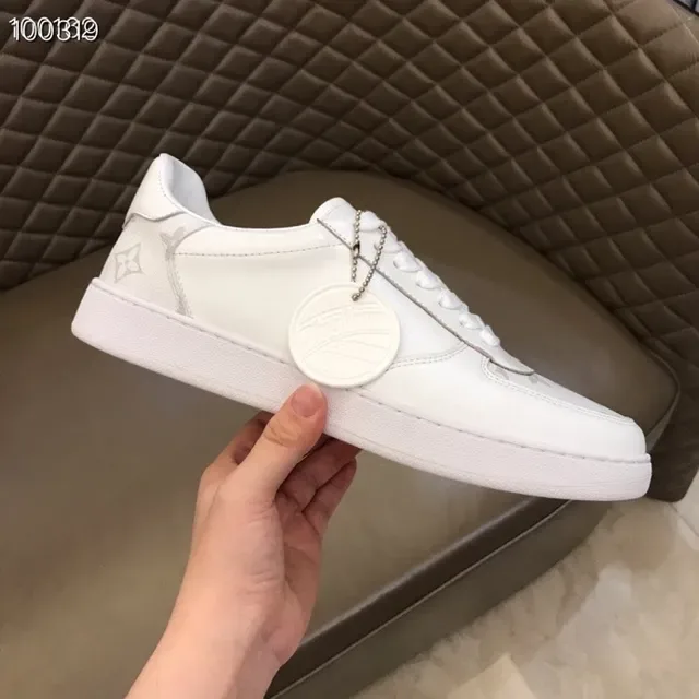 Louis Vuitton LV Trainer White Monogram Lifestyle Sneakers 4