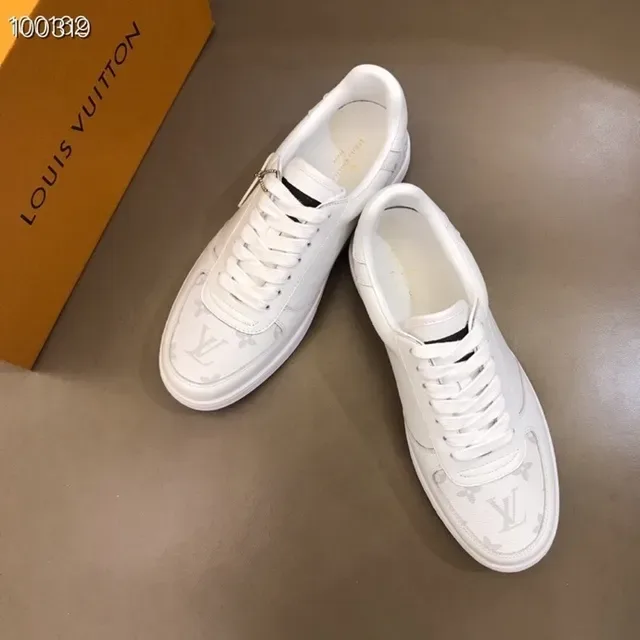 Louis Vuitton LV Trainer White Monogram Lifestyle Sneakers 6