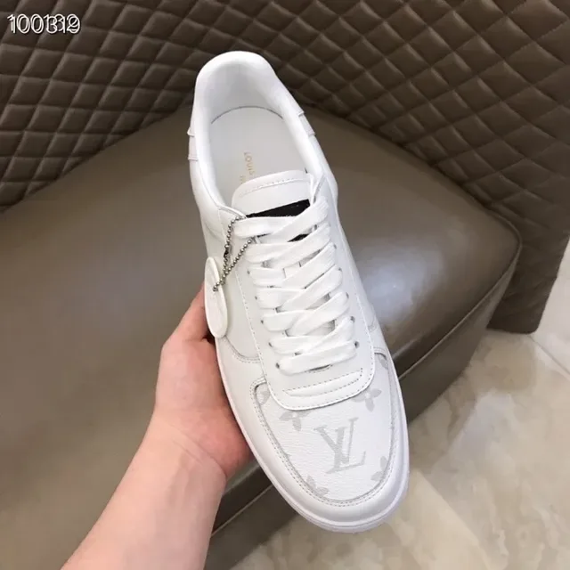 Louis Vuitton LV Trainer White Monogram Lifestyle Sneakers 9