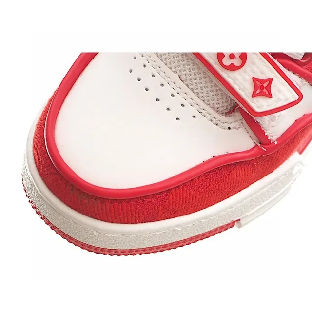 Louis Vuitton LV Trainer Yellow White Low-Top Mesh-Panelled Lifestyle Sneakers 10