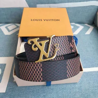Louis Vuitton Monogram Buckle चर्म बेल्ट