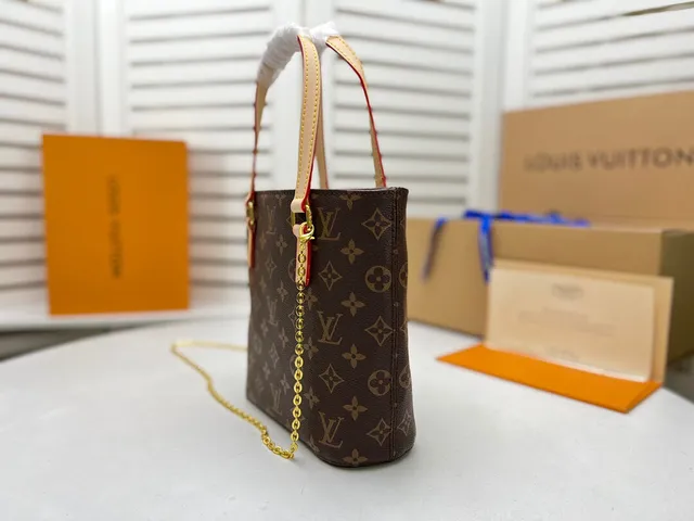 Louis Vuitton Monogram Canvas Cylindrical Bucket Bag 5