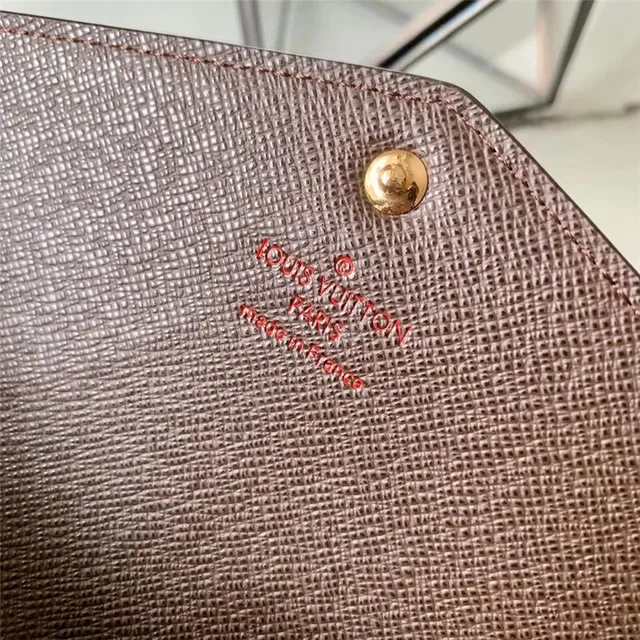 Louis Vuitton Monogram Canvas billetera larga con flap 14