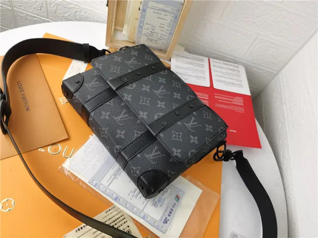 Louis Vuitton Monogram Eclipse Structured Crossbody Bag 7