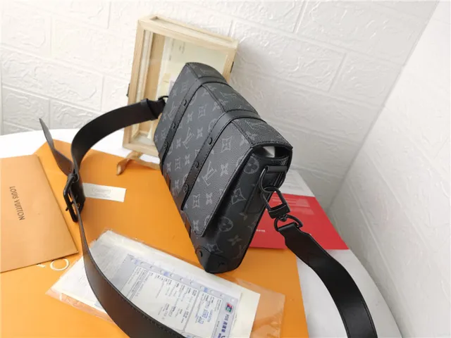 Louis Vuitton Monogram Eclipse Structured Crossbody Bag 9