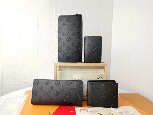 Louis Vuitton Monogram Empreinte কালো এমবসড বাই-ফোল্ড শর্ট ওয়ালেট 2