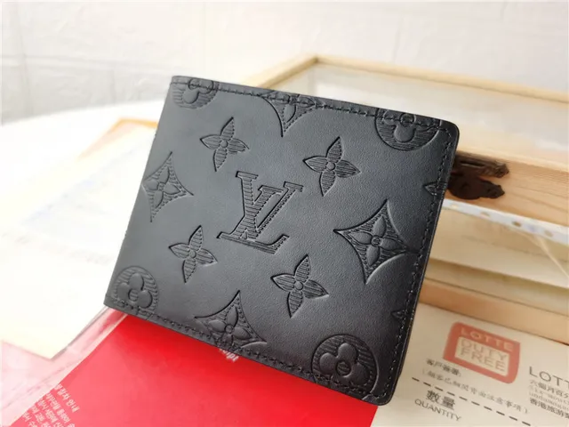 Louis Vuitton Monogram Empreinte কালো এমবসড বাই-ফোল্ড শর্ট ওয়ালেট 7