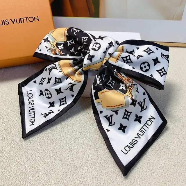 Louis Vuitton Monogram Print Silk Scarf 2