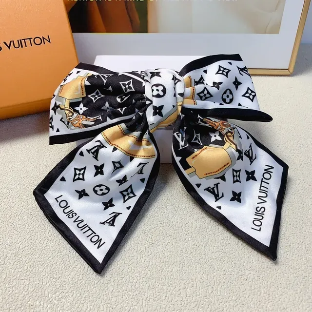 Louis Vuitton Monogram Print Silk Scarf 3