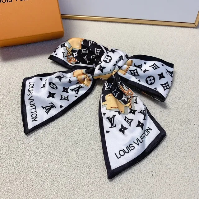 Louis Vuitton Monogram Print Silk Scarf 4