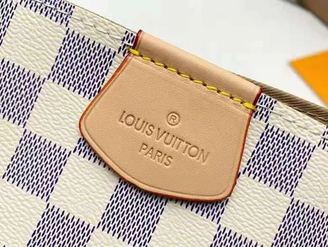 Louis Vuitton Neverfull à damier marron sac tote 5