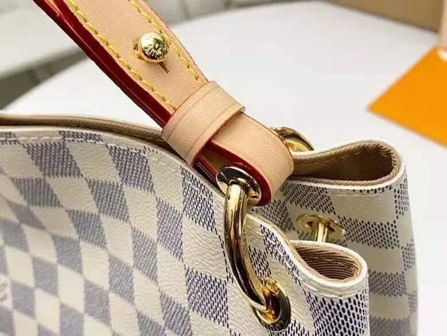 Louis Vuitton Neverfull à damier marron sac tote 7