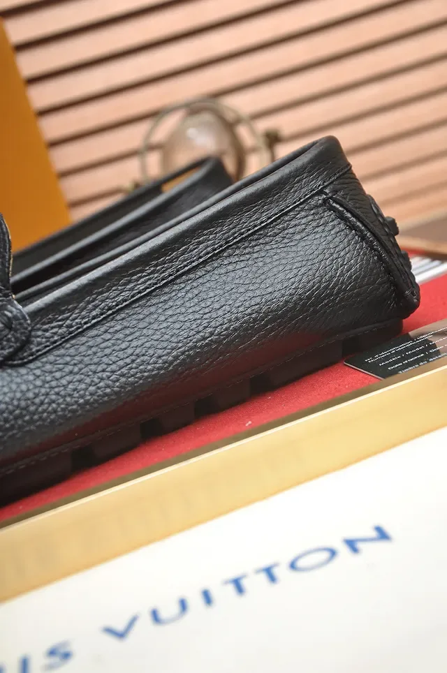 Louis Vuitton Penny Loafer Cuir Pebbled Homme 2