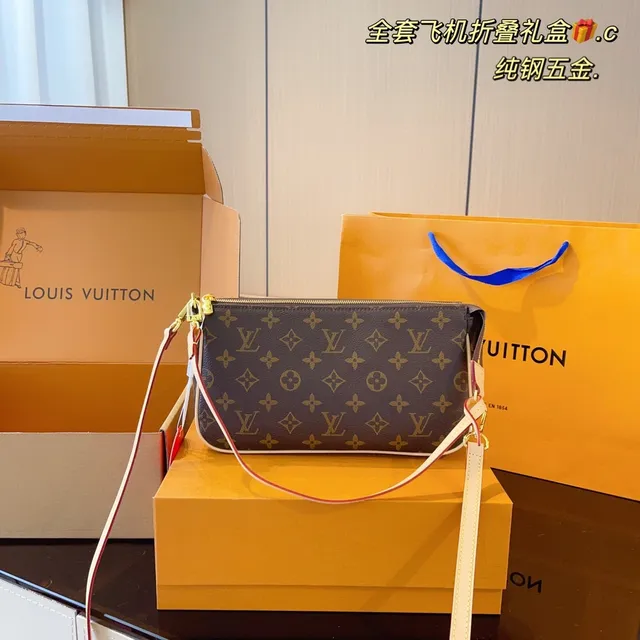Louis Vuitton Pochette Metis Marron Beige Monogram Toile Garniture Cuir Sac Messager 3