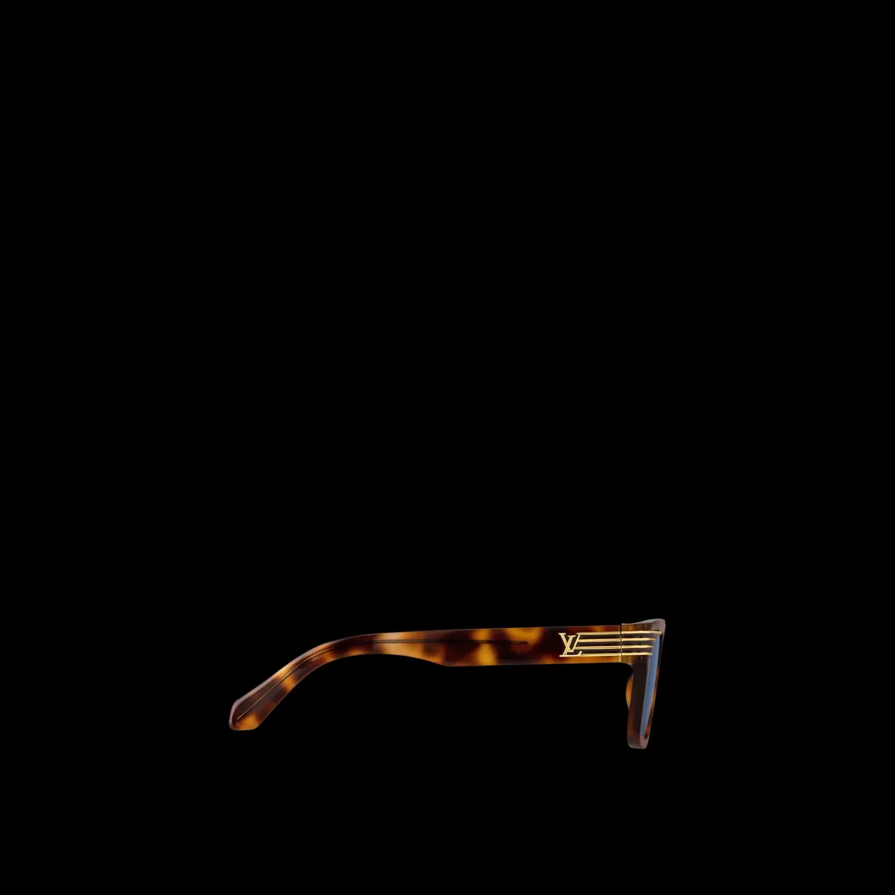 Louis Vuitton Rectangular Tortoiseshell Sunglasses 3