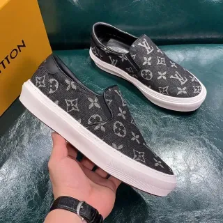 Louis Vuitton Run Away Monograma Lona Slip-On Zapatillas Lifestyle